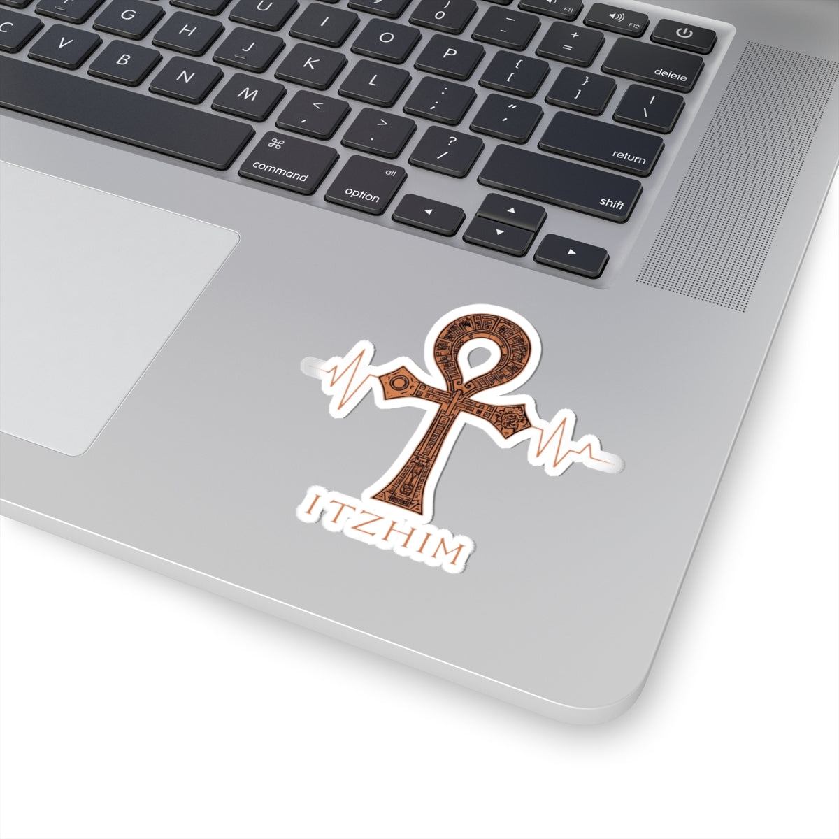 Ankh Symbol Kiss-Cut Stickers - Bohemian Art Décor, Laptop Stickers, Gift for Spiritual Lovers, Unique Home Accessories, Casual Decor